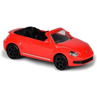 Majorette Street Cars Wolkswagen Convertible Red