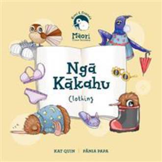 Maori Picture Dictionary Nga Kakahu Clothing Board Book