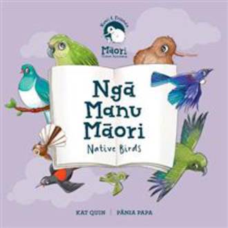 Maori Picture Dictionary Nga Manu Maori Native Birds Board Book