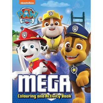 Paw Patrol Mega Colouring And Activity Book