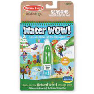Melissa and Doug Water Wow Let's Explore Seasons