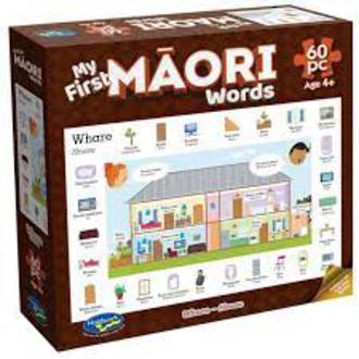 Holdson Puzzle My First Maori Words Whare House (60Pcs)