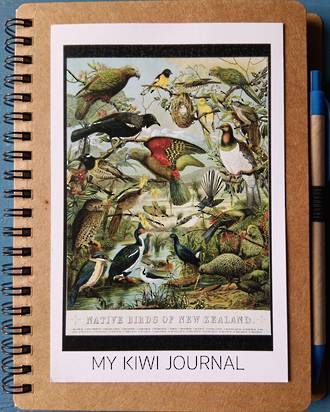 My Kiwi Journal Native Birds of New Zeland