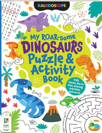 My Roar-some Dinosaurs Puzzle and Activity Book