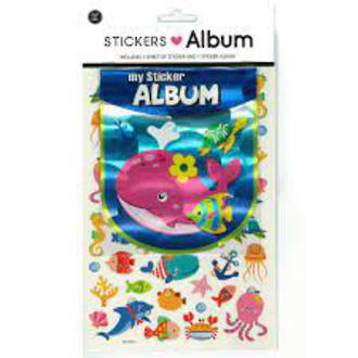 My Sticker Album With Stickers Sea Creatures