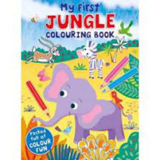 My First Jungle Colouring Book