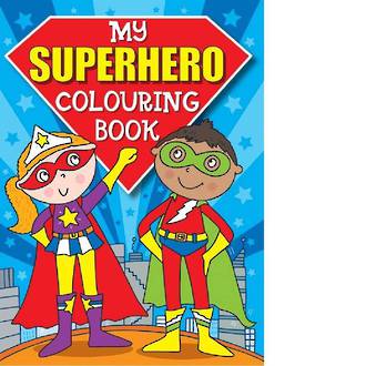 My Superhero Colouring Book