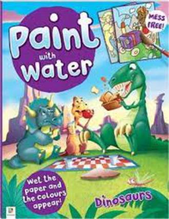 Paint With Water Dinosaurs