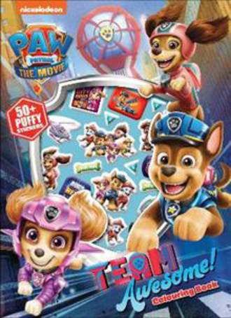 Paw Patrol Team Awesome Colouring Book