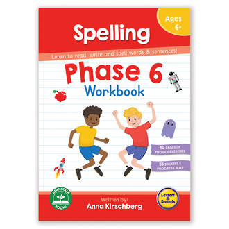 Beanstalk Books Phase 6 Workbook Spelling Ages 6+