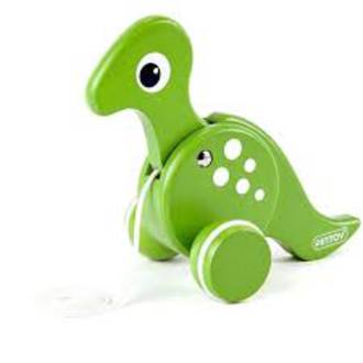 Pintoy Wooden Pull Along TRex