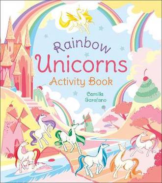 Rainbow Unicorns Activity Book