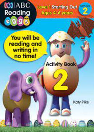 ABC Reading Eggs Level 1 Starting Out Activity Book 2 4-6yrs