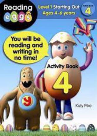 ABC Reading Eggs Level 1 Starting Out Activity Book 4 4-6yrs