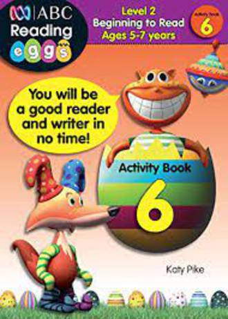 ABC Reading Eggs Level 2 Begining To Read Activity Book 6 5-7yrs