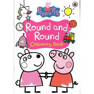 Peppa Pig Round and Round Colouring Book