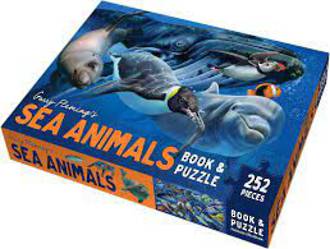 Sea Animals Book & Jigsaw