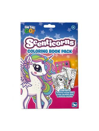 SCENTICORNS Colouring Book Pack