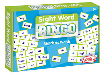 Sight Word bingo
