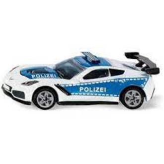 Siku 1525 Cheverolet Corvette ZR1 Polizei