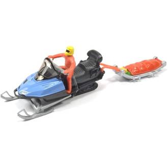 Siku 1684 Snow Mobile With Rescue Sledge