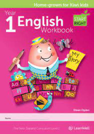 Start Right English Workbook Year 1