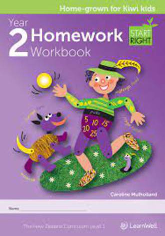 Start Right Homework Workbook Year 2