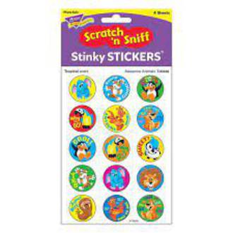 Stinky Stickers Awesome Animals