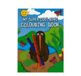  My Super Cool Kiwi Colouring Book