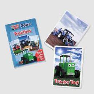 Tractor Ted Tractors Matching Pairs Game