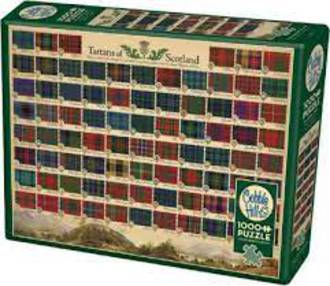 Cobble Hill 1000pc Puzzle Tartans Of Scotland