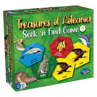 Treasures of Aotearoa Seek & Find Game