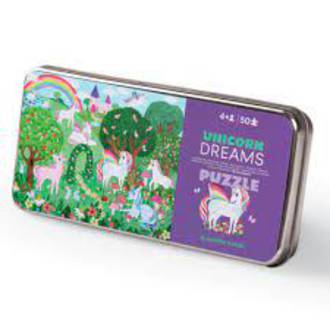 Crocodile Creek Puzzle Unicorn Dreams Tin 150pc