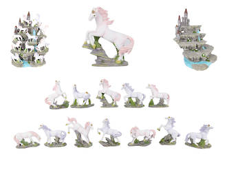 Unicorn Figurines 7cm