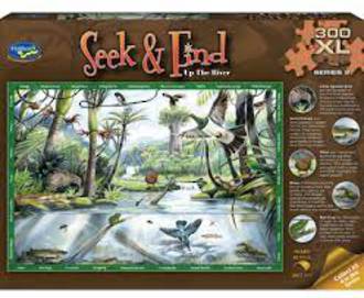 Seek & Find Up The River Puzzle (300XL)