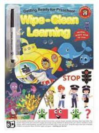 Wipe-Clean Learning Getting Ready for Preschool
