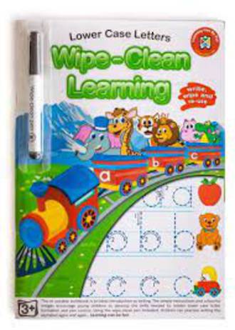 Wipe-Clean Learning Lower Case Letters