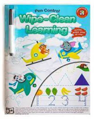 Wipe-Clean Learning Pen Control