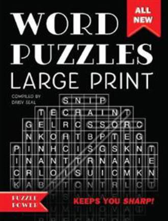 Word Puzzles Large Print Word Play Twists and Challenges