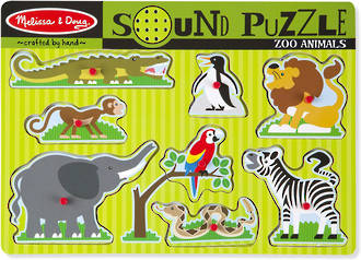 Melissa & Doug Sound Puzzle Zoo Animals