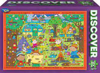Holdson Discover Puzzle 60pc Camping