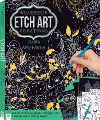 Etch Art Creations Kit Flora and Fauna