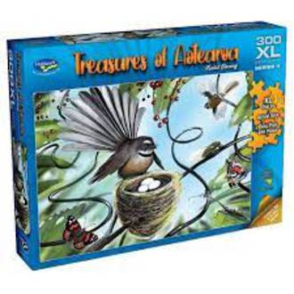 Holdson Puzzle - Treasures of Aotearoa  300 pc (Fantail Discovery)