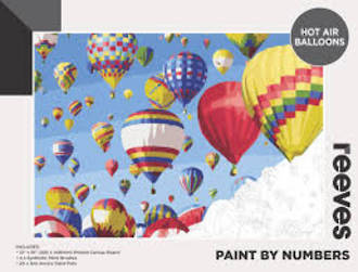 Reeves Paint By Numbers - Hot Air Balloons