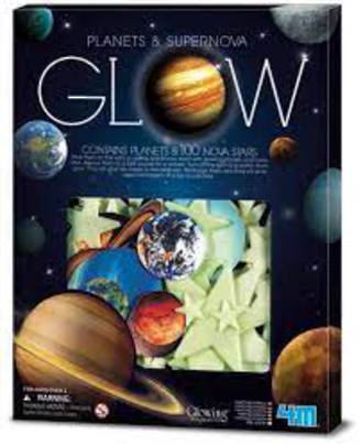 4M Glow Planets and Supernova 100 Pack