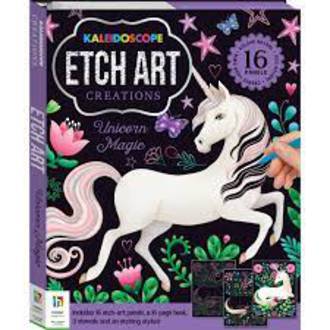  Kaleidoscope Etch Art Creations Unicorn Magic