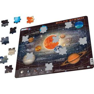 Larsen Tray Puzzles - Solar System 70 pieces