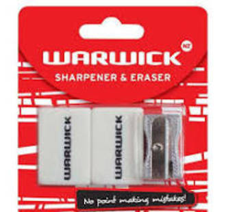 Warwick Sharpener & Eraser