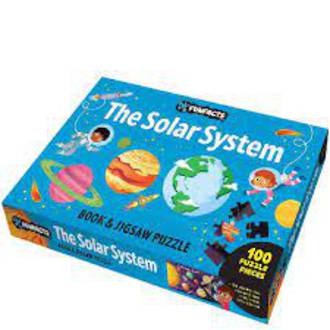 The Solar System Fun Facts Book & Jigsaw - 100 pieces