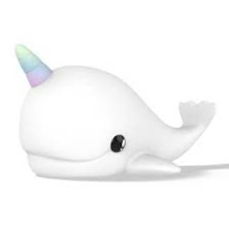 Stellar Haus Rechargeable Night Light - Squishy Narwhal
